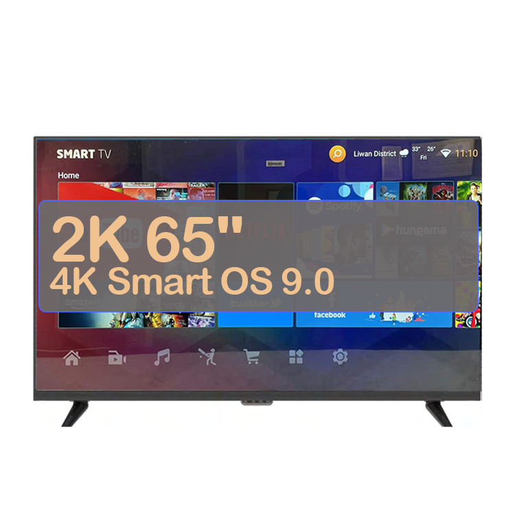 smart tv 65 inch  Analog/T2(ISDB-T)/DVBT2/S2+CI+TV android smart tv dVBT2/S2 Smart OS11.0