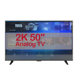 DLED TV 2K 50" Analog/T2(ISDB-T)/DVBT2/S2+CI+TV/Android+Smart